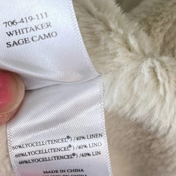 Rails Whitaker Jacket Faux Fur Lining Sage Camo Contemporary Women’s Casual XS - Picture 10 of 14